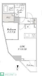 ルミーク大山の物件間取画像