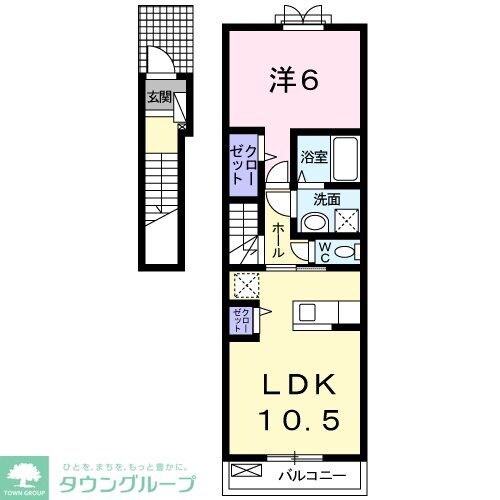 メゾン ド コッティIの物件間取画像