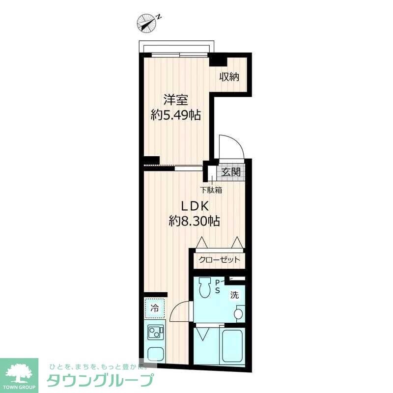 DK池袋の物件間取画像