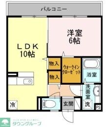 ディアコート高島平の物件間取画像