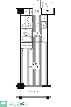 KJ新板橋の物件間取画像