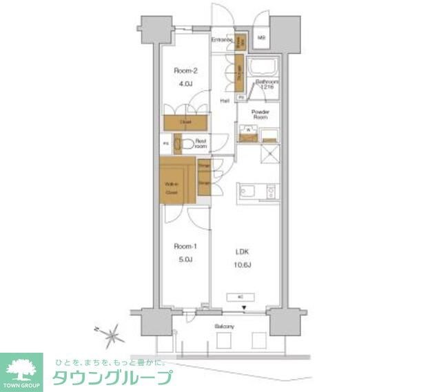 RJRプレシア東十条ガーデンの物件間取画像