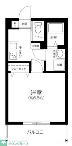 コンフォート川口の物件間取画像