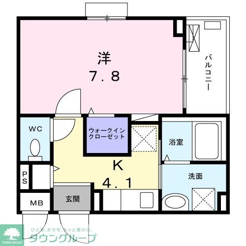 ネオ・グレイス 蕨の物件間取画像