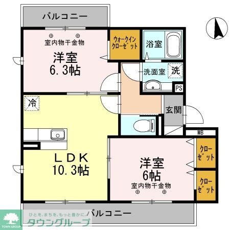 ・ fraiseの物件間取画像