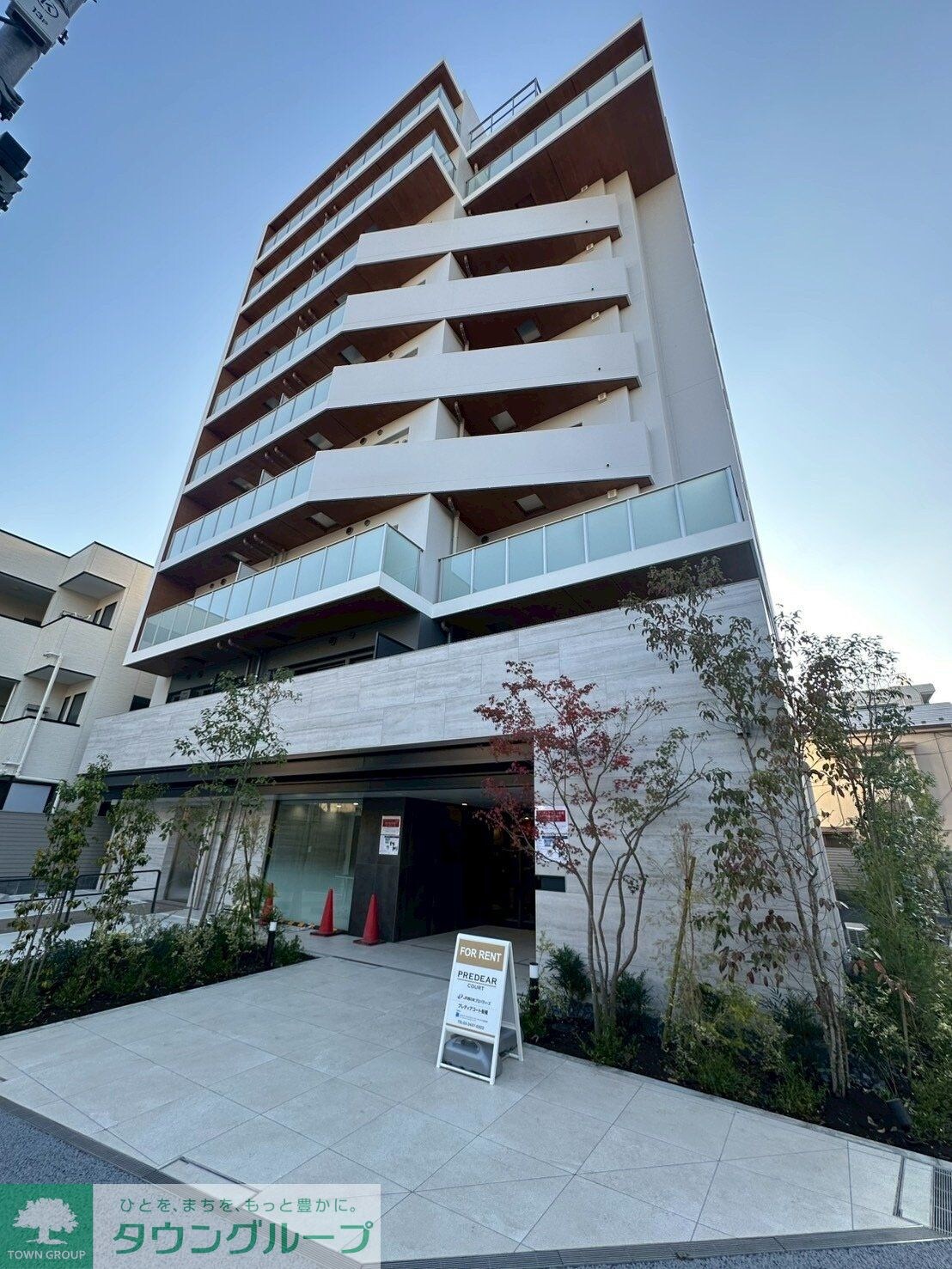 プレディアコート板橋の物件外観写真