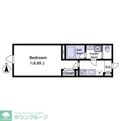 aLATO Oyamaの物件間取画像