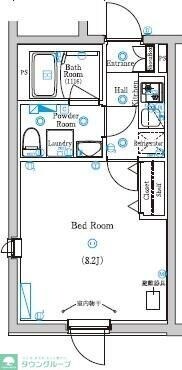 ラフィスタ新板橋の物件間取画像