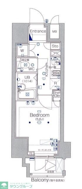 スパシエ エル・ヴィエント・アース板橋タワーの物件間取画像