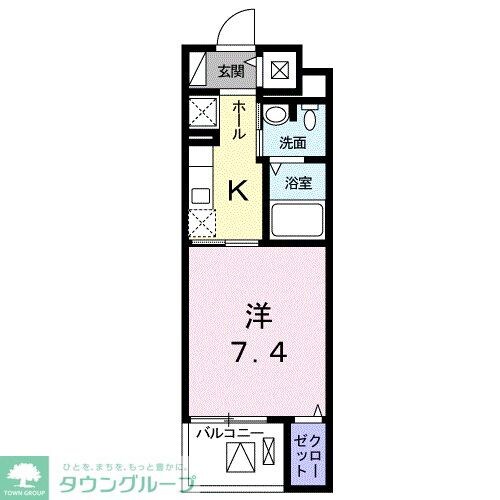 ヴェルニ上中里の物件間取画像