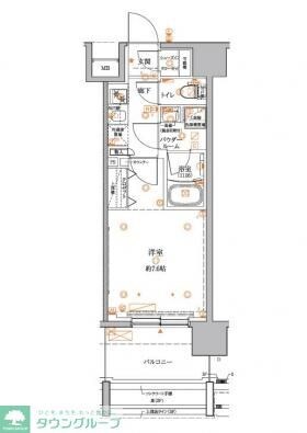 板橋本町ステーションレジデンスの物件間取画像