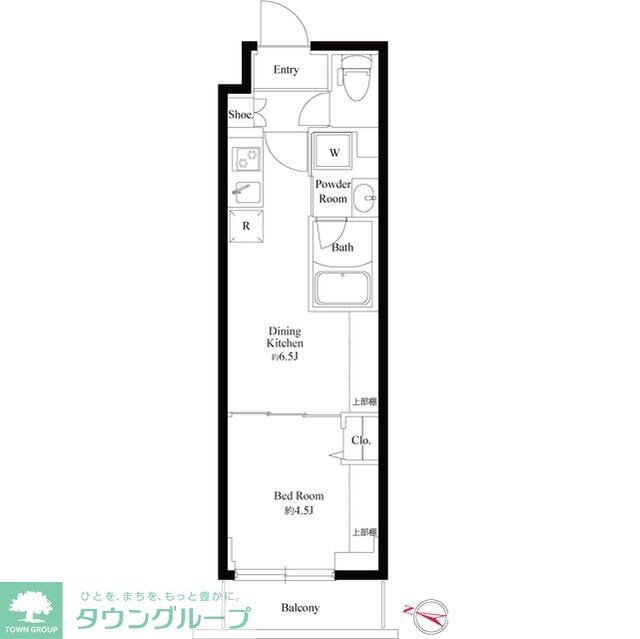 AZEST 志村三丁目IIの物件間取画像
