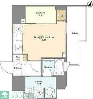 KDXレジデンス本蓮沼の物件間取画像