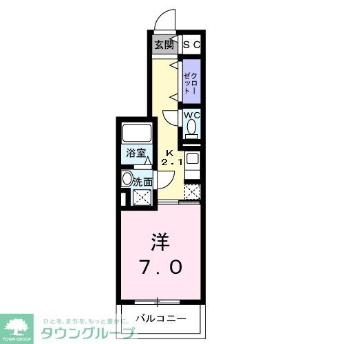 ロイヤルパークの物件間取画像