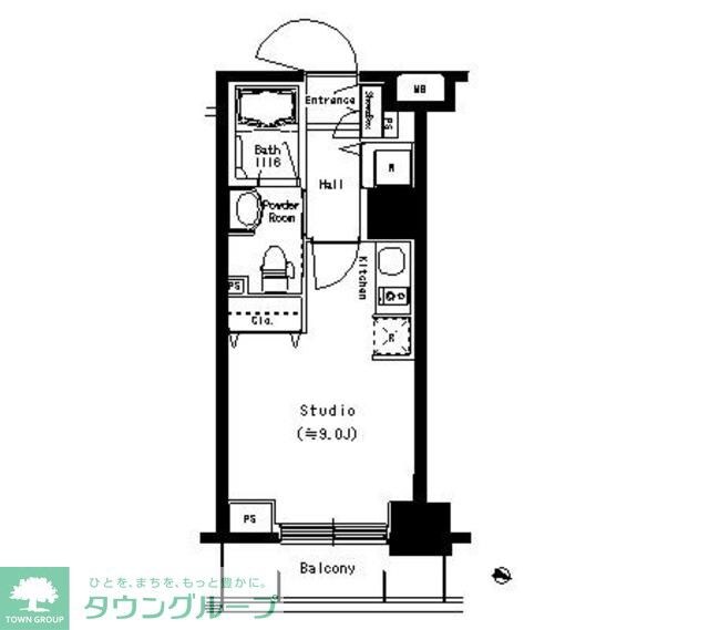 パークアクシス板橋本町の物件間取画像