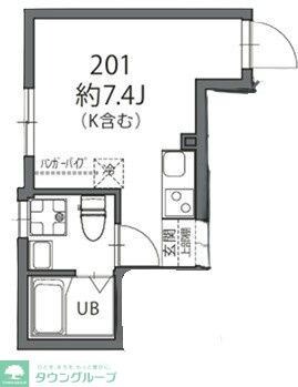 ハレアカラ板橋稲荷台の物件間取画像