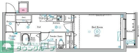 MINDHASUNEの物件間取画像