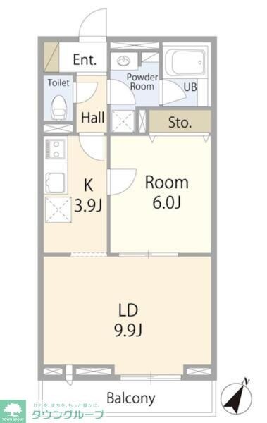 VIVACEの物件間取画像