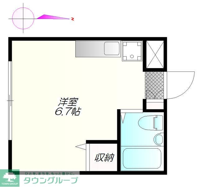 アヴァンセ西ヶ原の物件間取画像