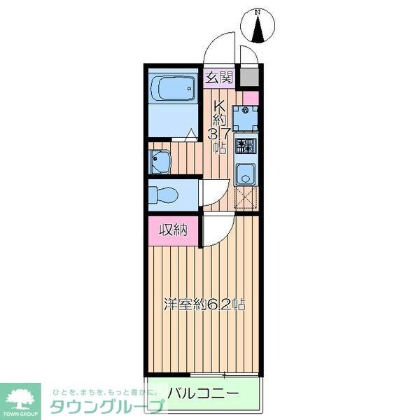 luxe西川口の物件間取画像