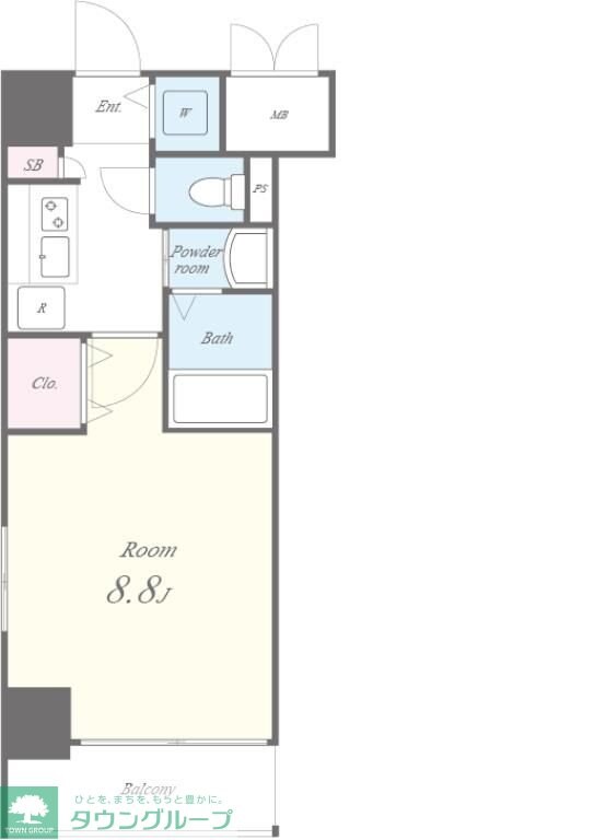 La Kontessaの物件間取画像