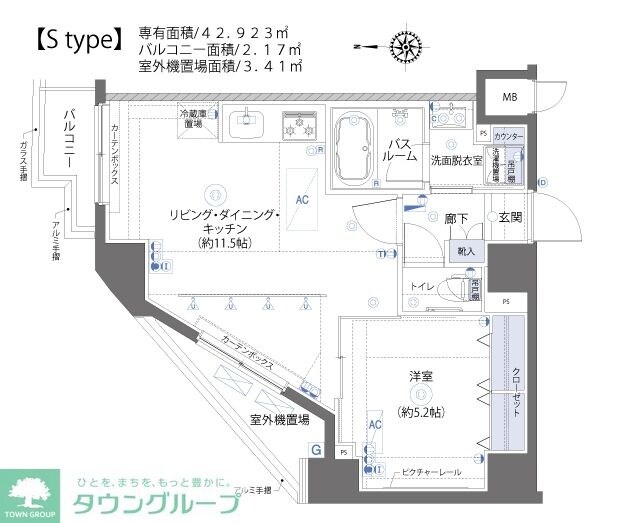 ZOOM板橋大山の物件間取画像