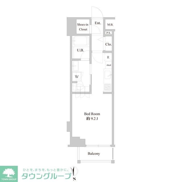 B CITY APARTMENT ITABASHINORTHの物件間取画像