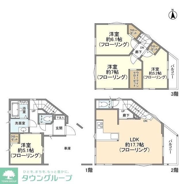 Kolet西川口#02の物件間取画像