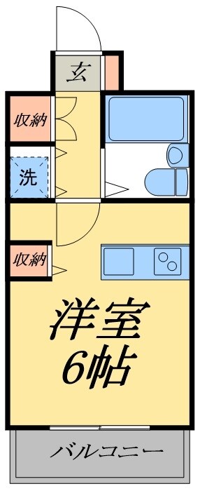 ワコーレエレガンス金町IIの物件間取画像