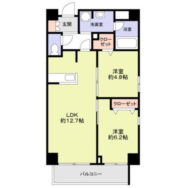 マーシスマルルの物件間取画像