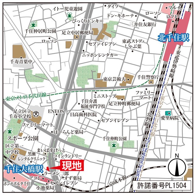 コンフォリア・リヴ千住の物件内観写真