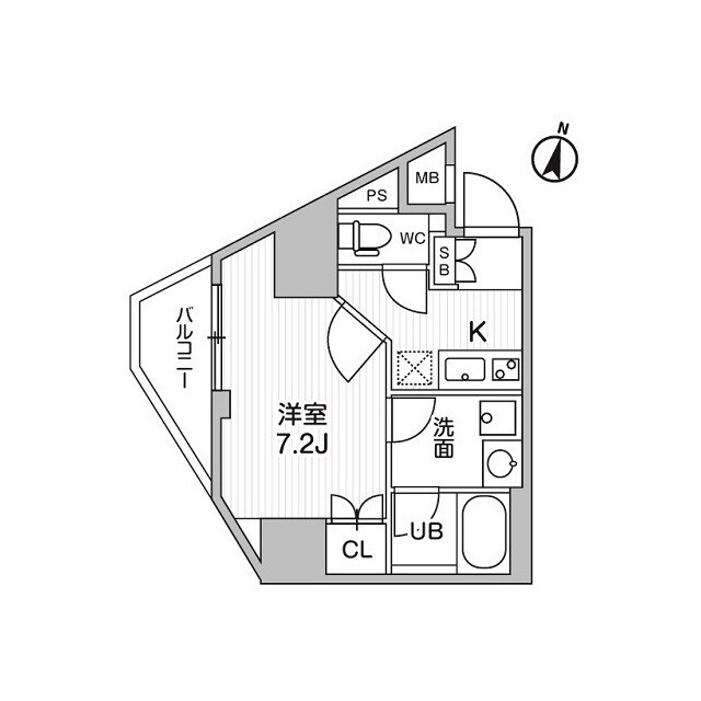 コンフォリア・リヴ千住の物件間取画像