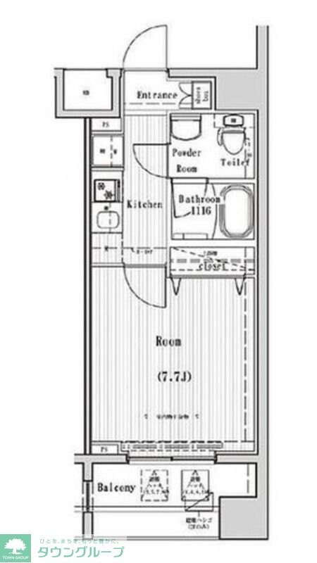 レオーネ南千住の物件間取画像