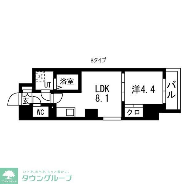 TRADIS秋葉原の物件間取画像