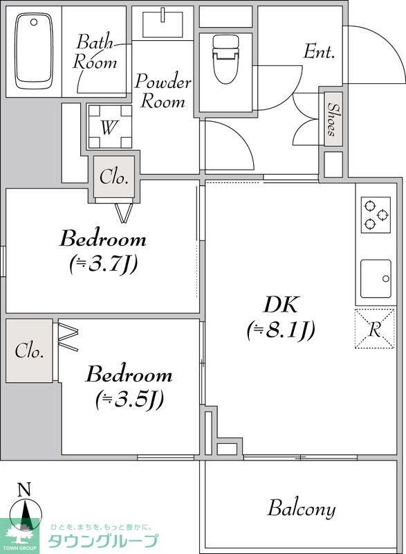 ルミーク文京湯島の物件間取画像