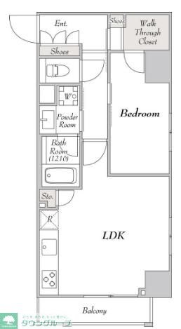 MYRIA RESIDENCE Komagomeの物件間取画像