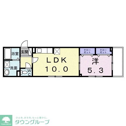 Casa南千住の物件間取画像