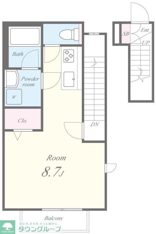 A gardenの物件間取画像