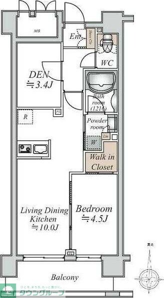 Solast Square綾瀬の物件間取画像
