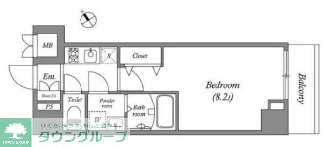 GRANPASEO田端Dの物件間取画像