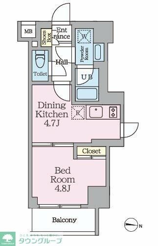 HY’s MINOWA IIの物件間取画像