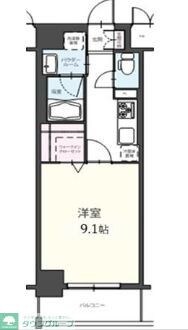 アンファンテーヌの物件間取画像