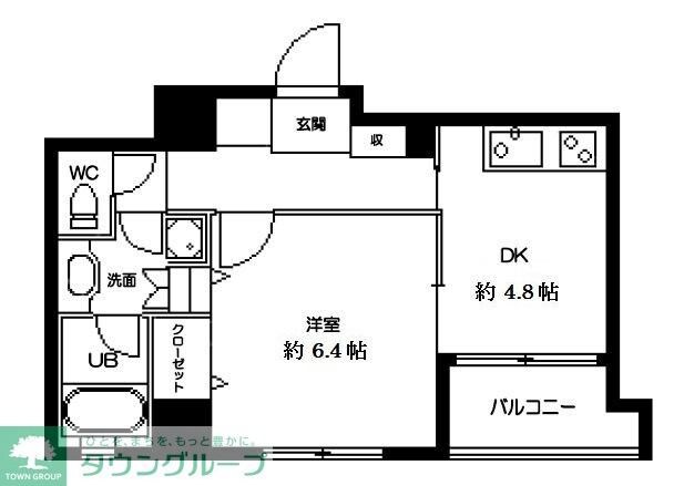 ラクラス田原町の物件間取画像