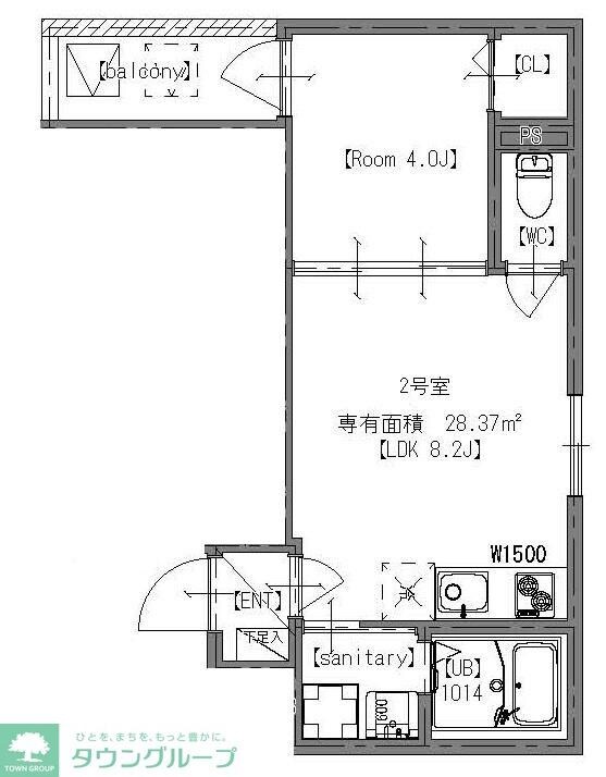 GRAND BEARの物件間取画像