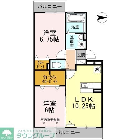 ベルウィル・メゾンの物件内観写真