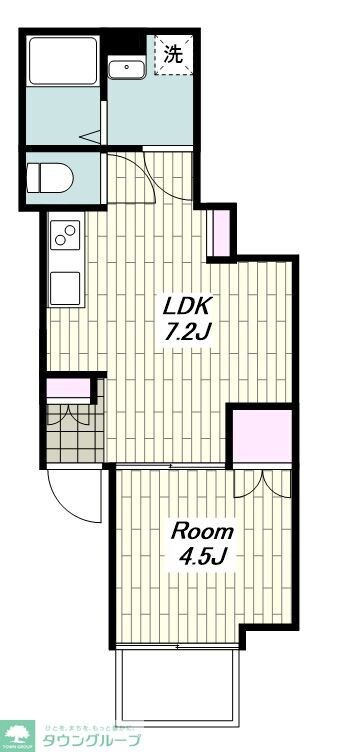 (仮称)メゾン1244の物件間取画像