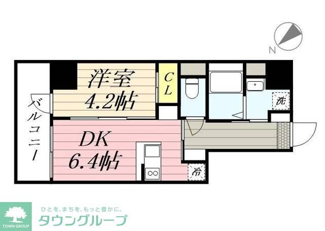 プライマル根岸の物件間取画像