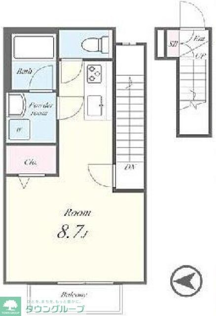A gardenの物件間取画像