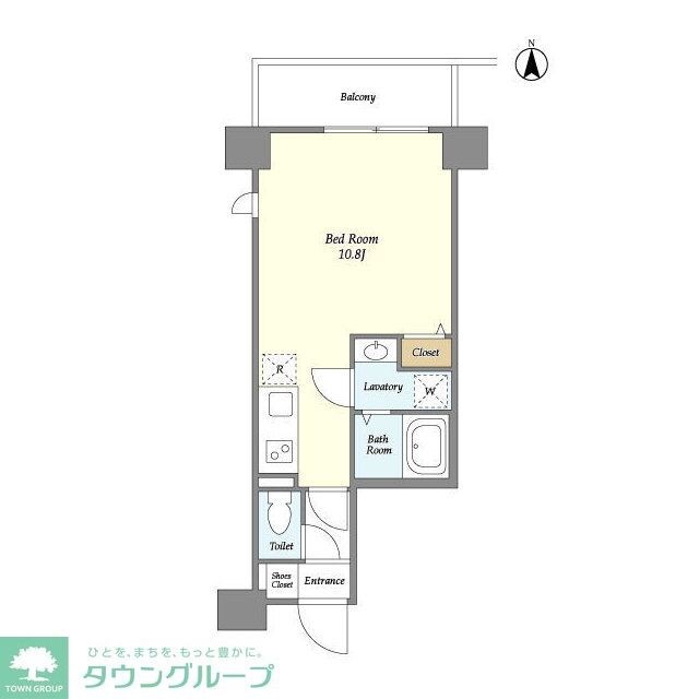 グランカーサ南千住の物件間取画像