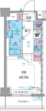 GENOVIAお花茶屋IIskygardenの物件間取画像